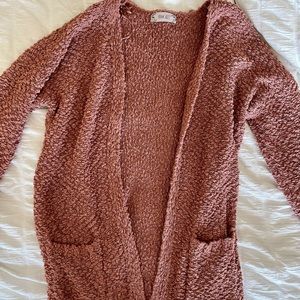 Coral Cardigan